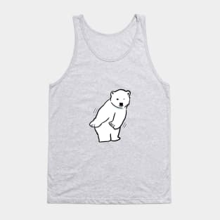 Wiggle polar bear Tank Top